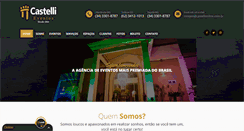 Desktop Screenshot of castellionline.com.br
